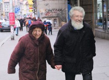 Françoise David et Pierre Mailloux à une époque plus heureuse.