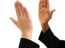 Le High Five est de mise pour Noël