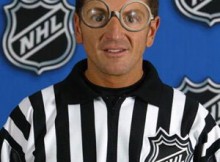 L'arbitre Tim Peel n'a rien vu de tout ça